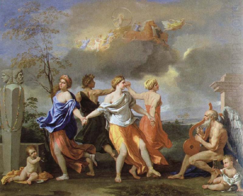 Nicolas Poussin a dance to the music of time china oil painting image